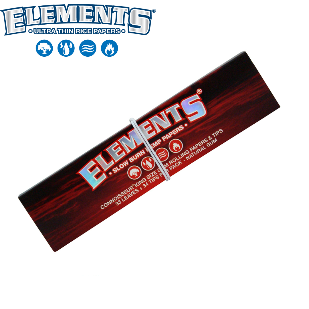 Metalldose, Elements® Red, leicht geöffnet
